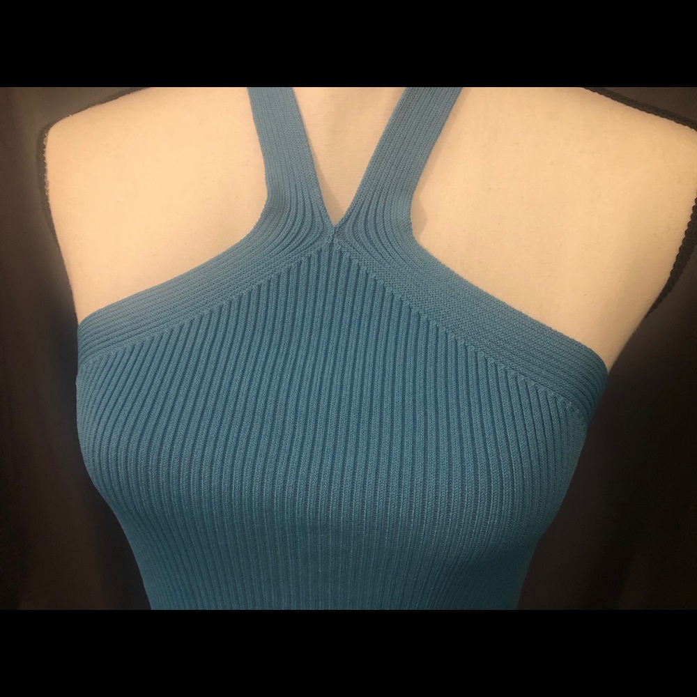 VINTAGE J Crew Ribbed Halter Top